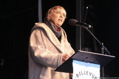Claudia Roth, Just don`t it. Kundgebung gegen AFD und rechten Terror am Max-Joseph-Platz in München 2020