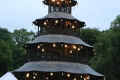 Kocherlball am Chinesischen Turm im Englischen Garten in München 2023