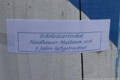Haidhausen hat wieder einen Maibaum. Maibaumaufstellen am Wiener Platz in München 2023