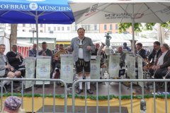 Wolfgang Grünbauer, 60 Jahre Maibaum am Viktualienmarkt in München 2022