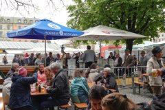 60 Jahre Maibaum am Viktualienmarkt in München 2022
