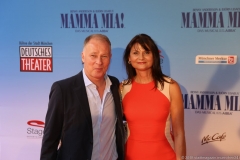 Stefan Reuter und Annette Ruess, Mamma Mia! Das Musical mit den größten Hits von ABBA im Deutschen Theater in München 2018