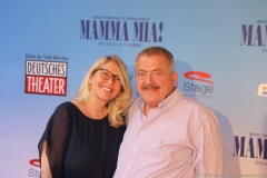 Bettina und Joseph Hannesschläger, Mamma Mia! Das Musical mit den größten Hits von ABBA im Deutschen Theater in München 2018