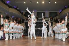 Die Showfunken am Medizinerball im Hotel Bayerischer Hof in München 2023
