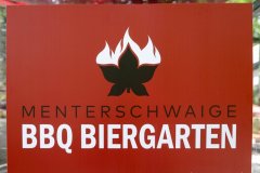 BBQ Biergarten in der Menterschwaige in München 2021