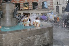 Metzgersprung am Fischbrunnen in München 2022