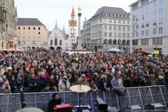 München Narrisch Högl Fun Band am Marienplatz in München 2019