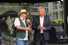 Paul Daly und Dieter Reiter (re.), Munich Irish Nights am Rindermarkt in München 2022
