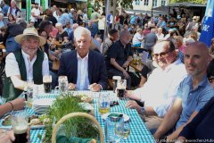 Paul Daly, Dieter Reiter, Clemens Baumgärtner (von li. nach re.), Munich Irish Nights am Rindermarkt in München 2022