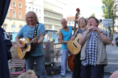 Muenchner Stubn, The Burning Biscuit Band, Munich Unplugged bei den Innenstadtwirten in München 2018