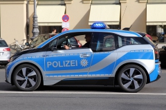 Neuer Streifenwagen - Elektroauto BMW i3