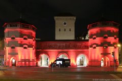 Isartor, Night of Light in München 2020