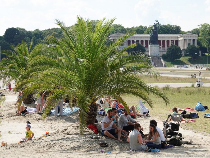 Palmengarten auf der Theresienwiese in München 2020