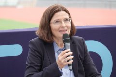 Marion Schöne, Pressekonferenz noch100 Tage bis zu European Championships im Olympiastadion 2022