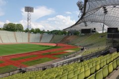 Pressekonferenz noch100 Tage bis zu European Championships im Olympiastadion 2022