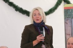 Tina Krätz, Presserundgang Frühlingsfest auf der Theresienwiese 2022