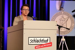 Melanie Arzenheimer, Verleihung der Poetentaler im Wirtshaus im Schlachthof in München  2018