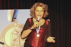 Michaela May, Verleihung der Poetentaler im Wirtshaus im Schlachthof in München  2018