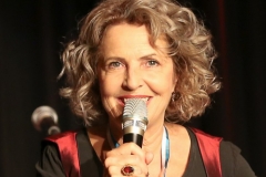 Michaela May, Verleihung der Poetentaler im Wirtshaus im Schlachthof in München  2018
