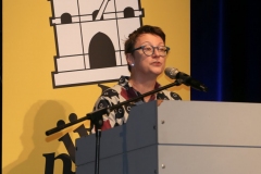 Melanie Arzenheimer, Verleihung der Poetentaler im Wirtshaus im Schlachthof 2019