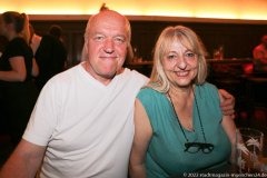 Roland Hefter und Katrin Habenschaden, Verleihung der Poetentaler im Wirtshaus im Schlachthof 2022