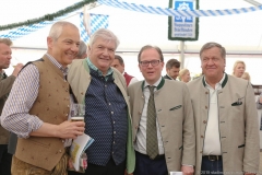 Dr. Michael Möller,  Edmund Radlinger, Manuel Pretzl, Norbert Lange (von li. nach re.), Presserundgang Frühlingsfest auf der Theresienwiese in München 2019