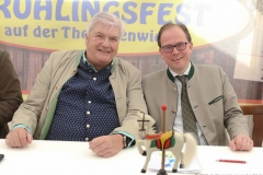 Edmund Radlinger und Manuel Pretzl (re.), Presserundgang Frühlingsfest auf der Theresienwiese in München 2019