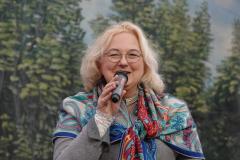 Yvonne Heckl, Presserundgang Frühlingsfest auf der Theresienwiese in München 2023