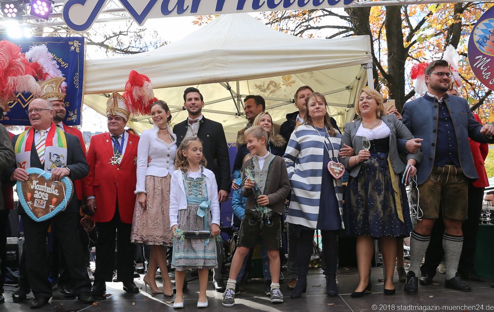 Proklamation Narrhalle Prinzenpaar 2019 am Viktualienmarkt in München 2018