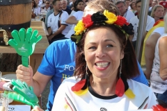 Birgit Geyer, Public Viewing Fußball WM Deutschland - Mexiko am Nockherberg in München 201