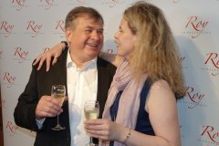 Lorenz und Christine Stiftl, Eröffnung Roy im Alten Hackerhaus in München 2022
