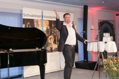 André Hartmann, Schwabinger Kunsttpreis im Casino der Stadtsparkasse München Ungererstraße 2019