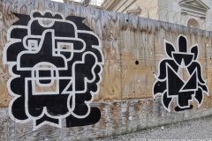 Sommer in der Stadt, Graffiti am Königsplatz 2021