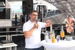 Michael Meier, Sommerfest am Riesenrad Umadum mit Präsentation der neuen Beachgondeln im Werksviertel  in München 2022