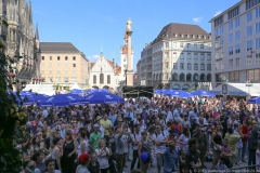 Stadtgründungsfest am Marienplatz in München 2018
