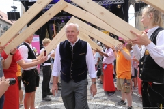 Franz Xaver Peteranderl, Handwerkerdorf am Odeonsplatz beim Stadtgründungsfest in München 2019
