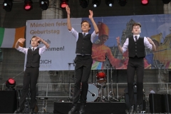 Tir na nog, Irish-Bayrisch am Handwerkerdorf am Odeonsplatz beim Stadtgründungsfest in München 2019
