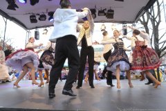 Narrhalla beim Tanz der Marktweiber am Viktualienmarkt in München 2020