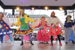 Tanz der Marktweiber am Viktualienmarkt in München 2019