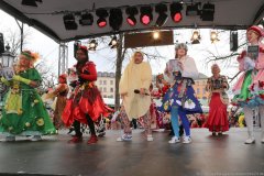 Tanz der Marktweiber am Viktualienmarkt in München 2020