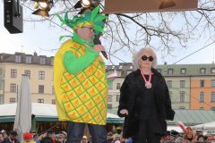 Boris Schwartz und Elke Fett, Tanz der Marktweiber am Viktualienmarkt in München 2020
