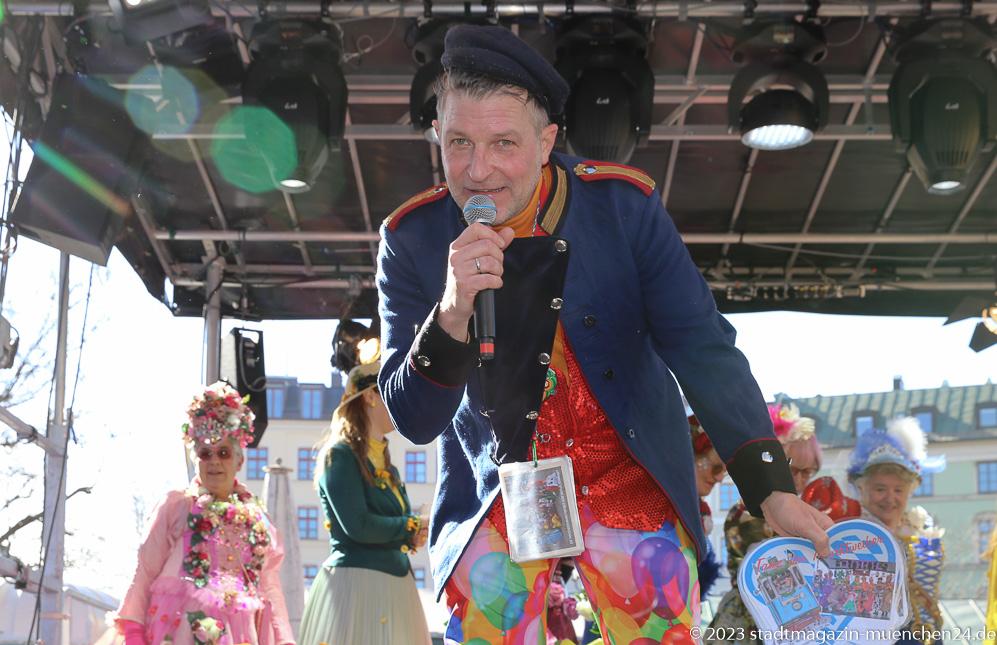 Christian Langer, Tanz der Marktweiber am Viktualienmarkt in München 2023