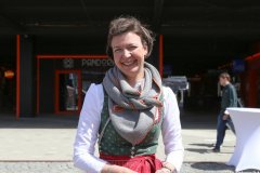 Caroline Eckart, Trachtival im Werksviertel hinter dem Ostbahnhof in München 2021