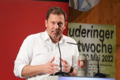 Lars Klingbeil, Truderinger Festwoche SPD Veranstaltung 2022
