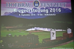Vorstellung Oktoberfest HB Krug 2016
