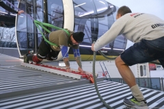 Franz Müllner, Weltrekordversuch: Franz Müllner will das Riesenrad aus eigener Kraft bewegen 2019