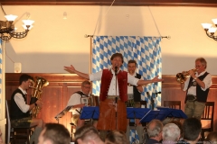 Winfried Frey und die 4 Hinterberger Musikanten im Haderner Augustiner in München am 12.4.2019