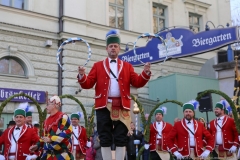Schäfflertanz am Winterfest im Hofbräukeller in München  2019