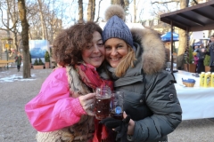 Ela Heldt und Silja Schrank-Steinberg (re.), Winterfest im Hofbräukeller in München 2019