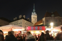 Winterzauber am Viktualienmarkt in München 2018